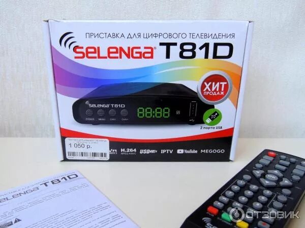 Приставка selenga t81d как подключить Отзыв о Приставка для цифрового телевидения Selenga T81D Полностью устраивает