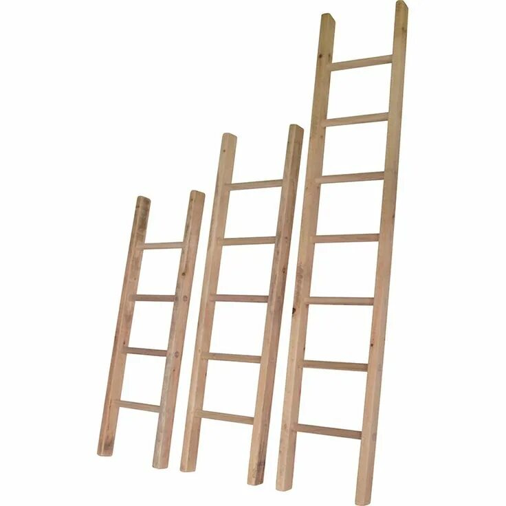 Приставная деревянная лестница фото Decorative Ladders Ladder decor, Ladder, Decor