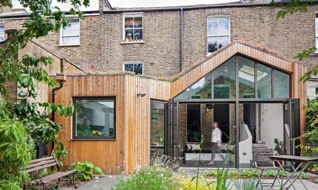 Пристрой к дому дизайн Clapton House by Scenario Architecture Inhabitat - Green Design, Innovation, Arc