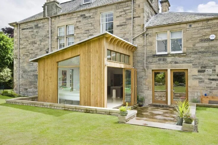 Пристрой к дому дизайн Helen Lucas Architects Edinburgh ... Small house extensions, Garden room extensi