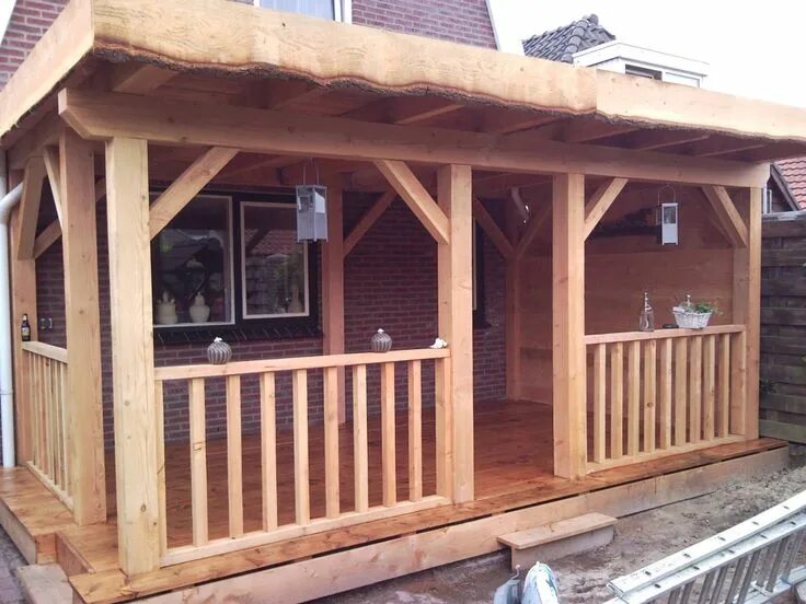 Пристройка беседки к дому своими руками Klusje voor 2016. Hopelijk lukt het. Privacy screen outdoor, Pavers backyard, Pr