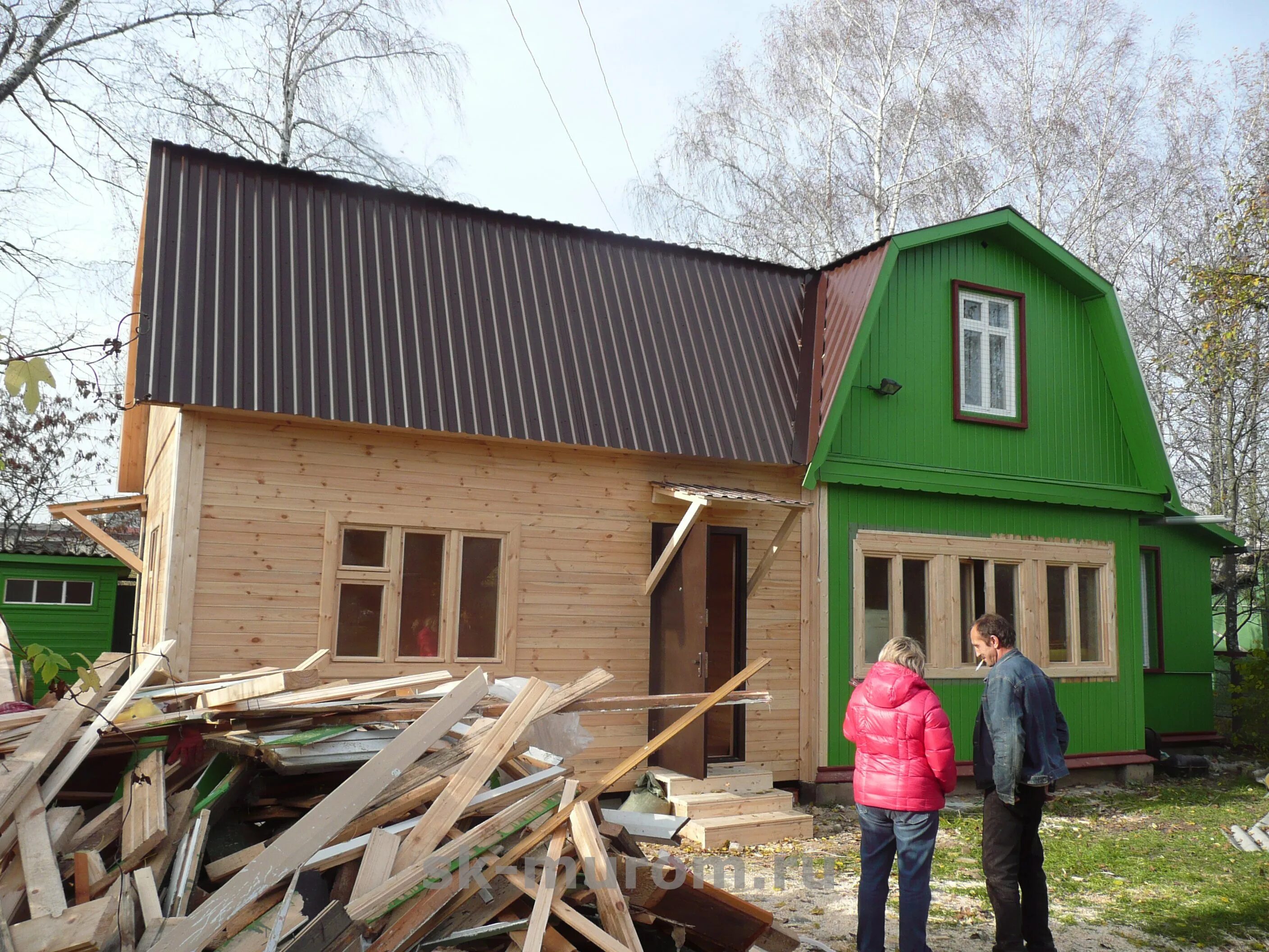 Пристройки к старому дому проекты фото Пристройка к садовому домику Москва и московская область