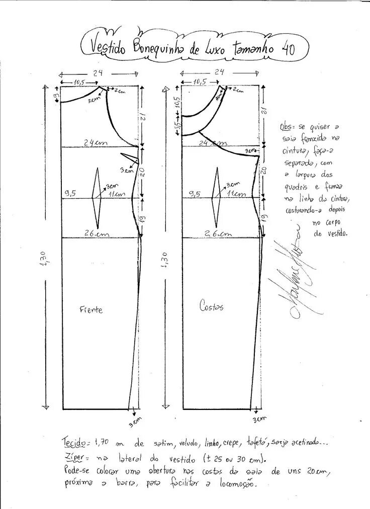 Приталенное платье выкройка бесплатно Vestido Bonequinha de Luxo Fashion sewing, Girls dress sewing patterns, Clothes 