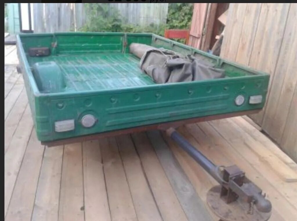 Прицеп баз фото I will sell Baz trailer in good condition winter rubber .Color green photo from 