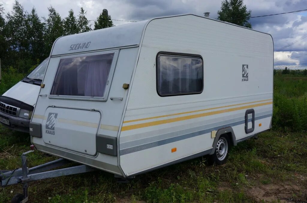 Прицеп дача фото Knaus Sudwind-2 по цене 149 000 ₽ * Retrailer