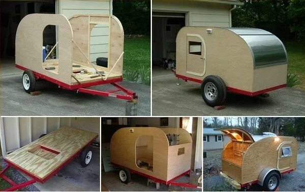 Прицеп дача сделать своими руками DIY Teardrop Camping Trailer Decorzy Camping trailer diy, Trailer diy, Teardrop 