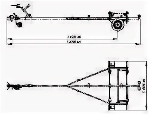 Прицеп для лодки пвх своими руками чертежи Прицеп для лодки своими руками - чертежи, как сделать, выбор роликов для самодел