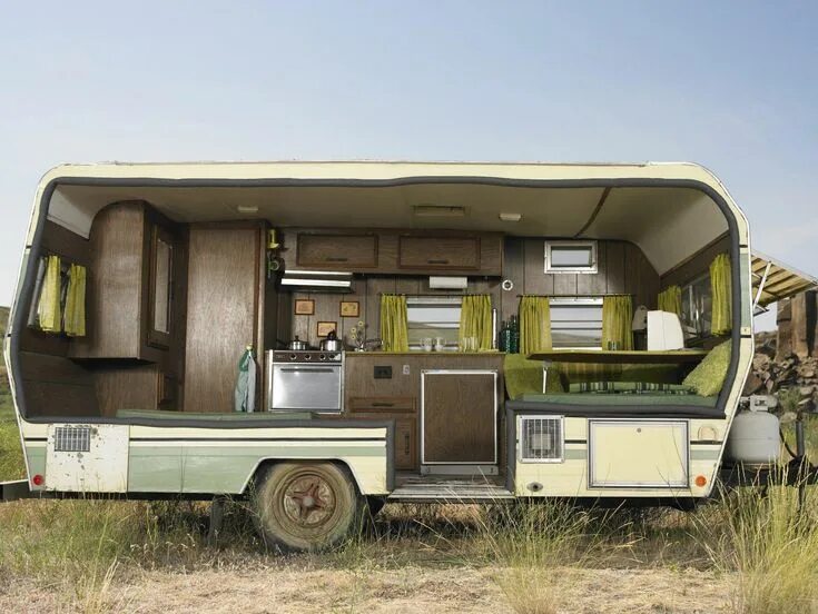 Прицеп дом на колесах фото Really anticipating trying this. Diy Home Remodel Ideas Vintage camper remodel, 