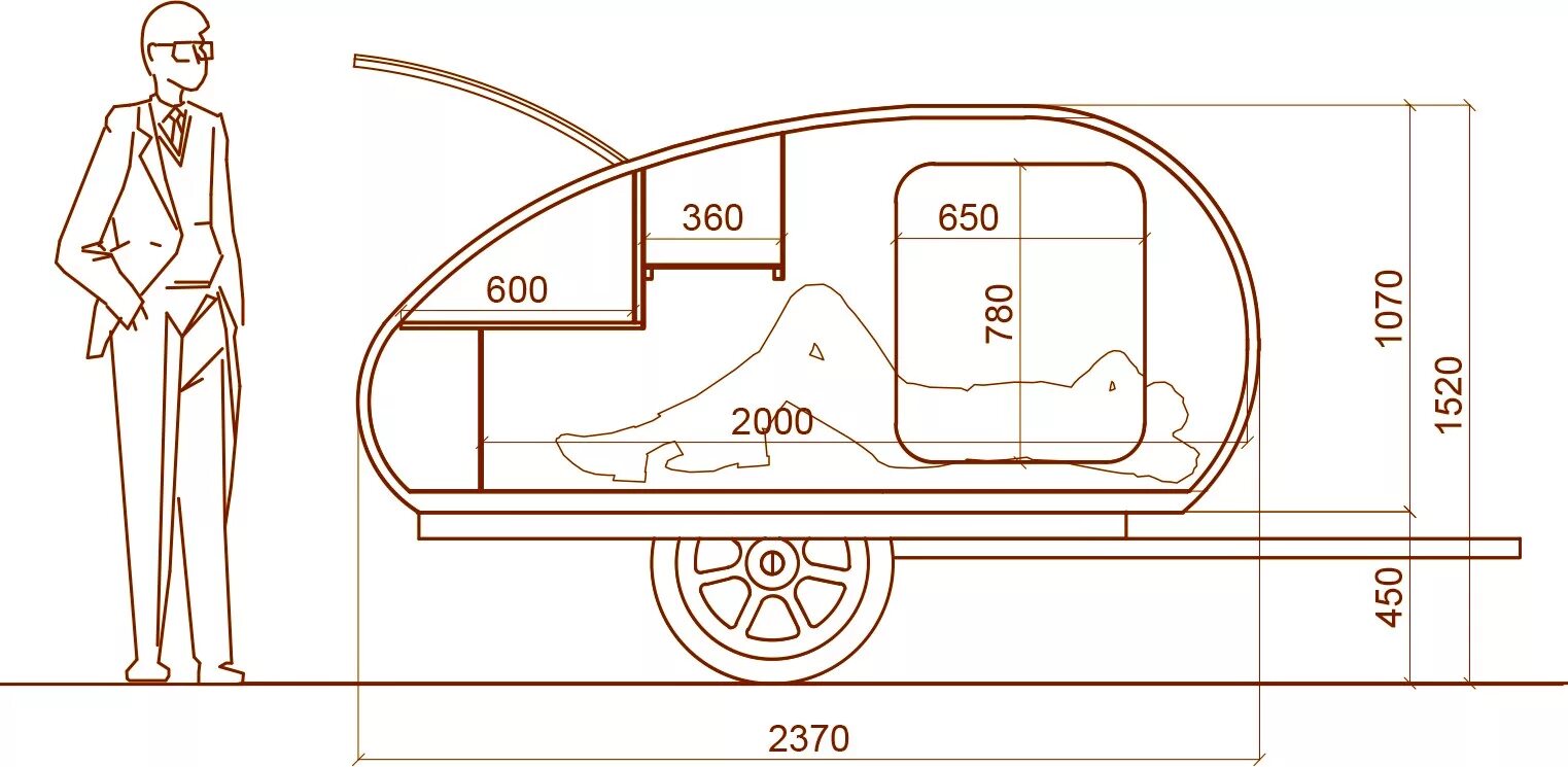Прицеп дом своими руками чертежи Прицеп-кемпер Енисей, автодом Енисей. Дом на колесах