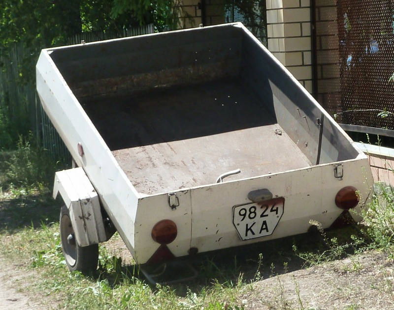 Прицеп легковой ссср фото Soviet trailer plates of the Kalinin (Tver) Oblast Советские прицепные номера Ка