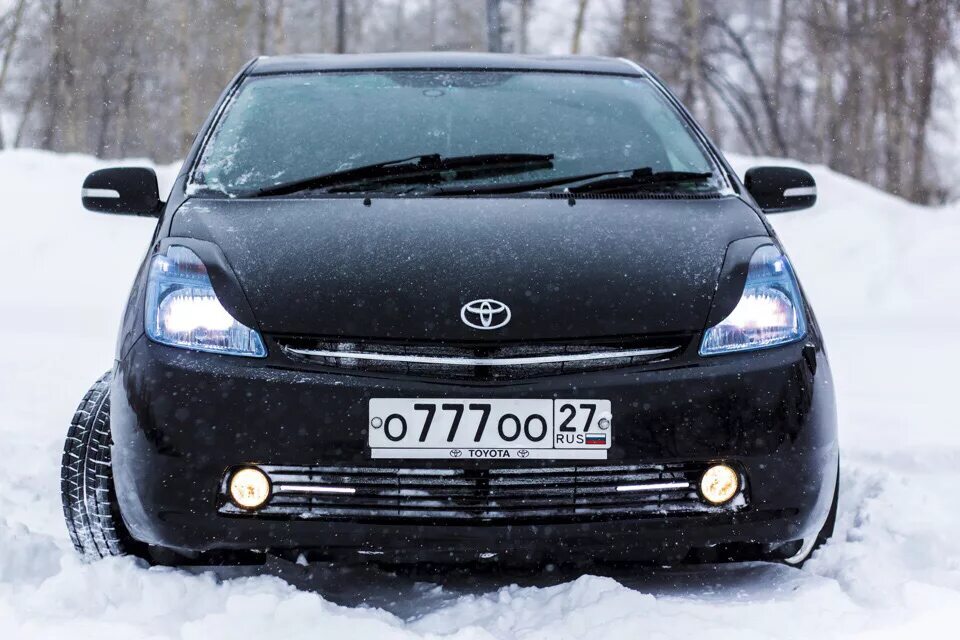 Приус 20 тюнинг фар Реснички - Toyota Prius (20), 1,5 л, 2007 года другое DRIVE2