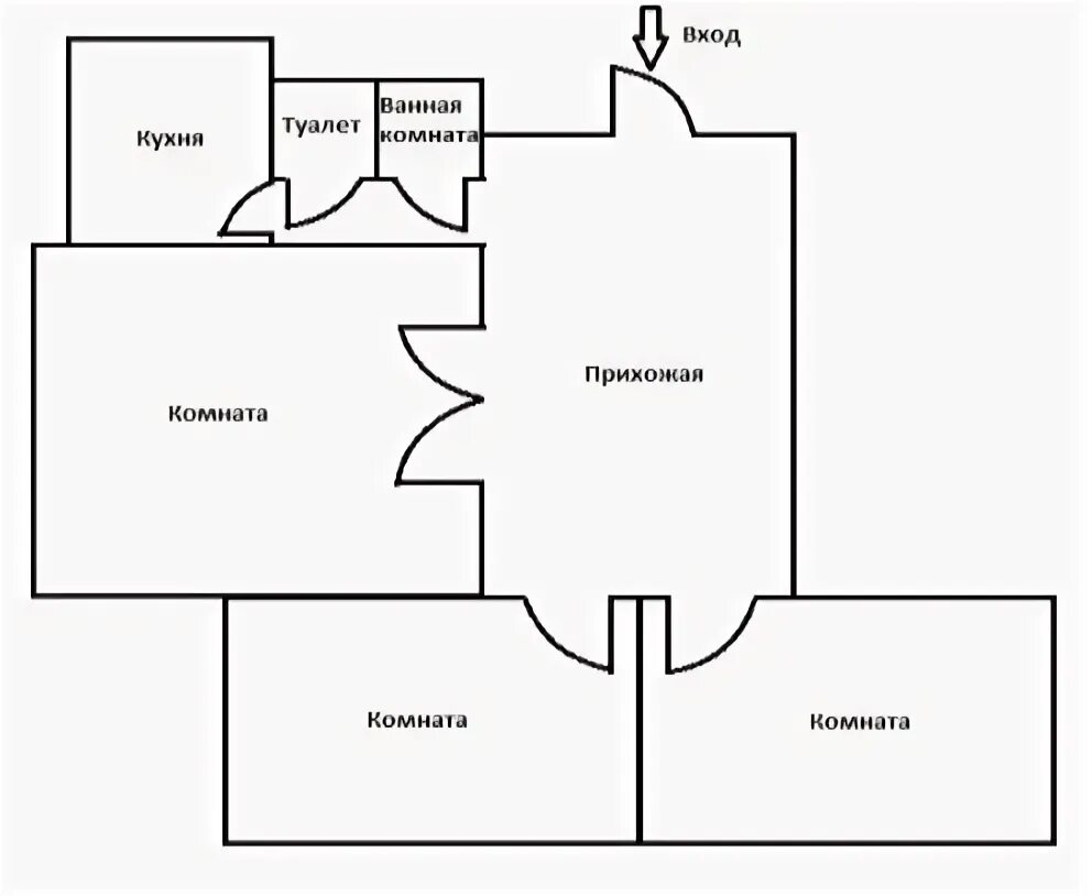 Приведите пример информационной модели квартиры жилого дома Постройте графическую модель вашей квартиры что это карта схема чертеж фото и ви