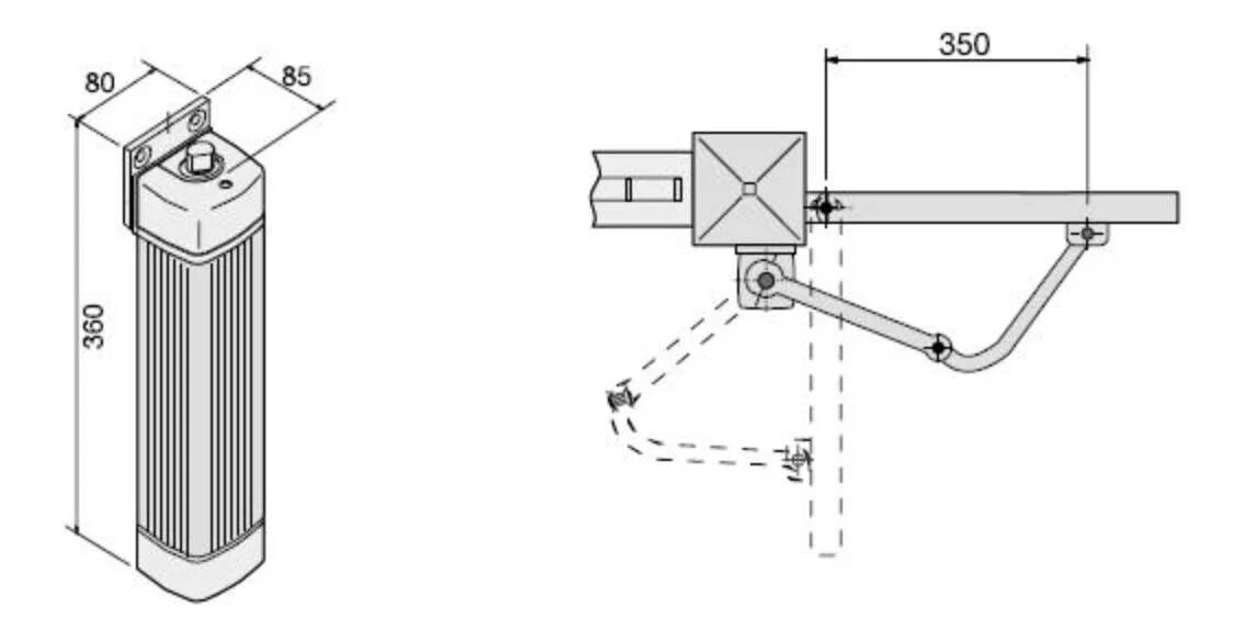 Привод ворот своими руками чертежи Привод для поворотных ворот: виды и установка своими руками