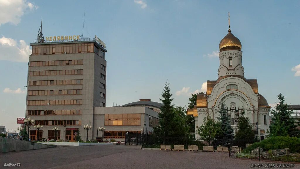 Привокзальная 17 челябинск фото Панорама: Церковь Смоленской иконы Божией Матери, православный храм, городской о