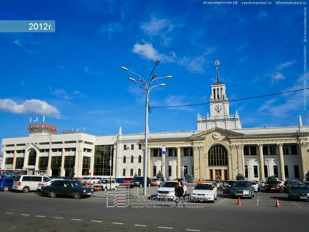 Привокзальная площадь 1 фото Панорама: Краснодар-1, железнодорожная станция, Привокзальная площадь, 1, Красно