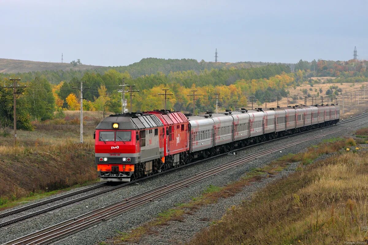 Приволжская железная дорога московская ул 8 фото ТЭП70БС-148 - Zdjęcie - RailGallery