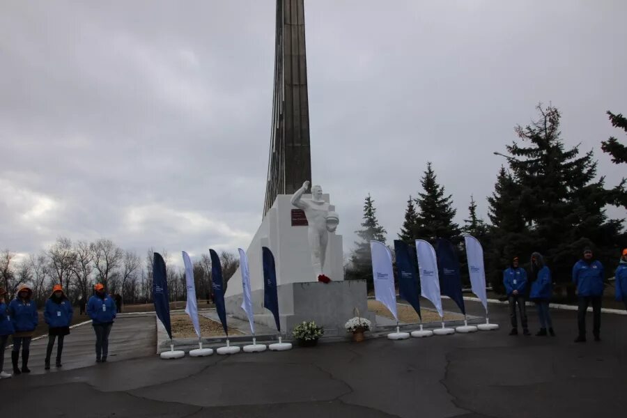 Приземление гагарина энгельс фото Под Энгельсом начинается строительство Парка покорителей космоса