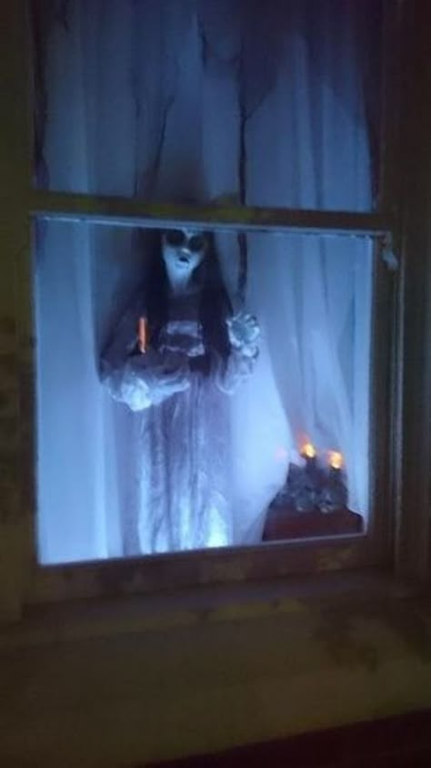 Призрак ночью фото 10 популярных идей на тему "halloween decorations creepy" для вдохновения