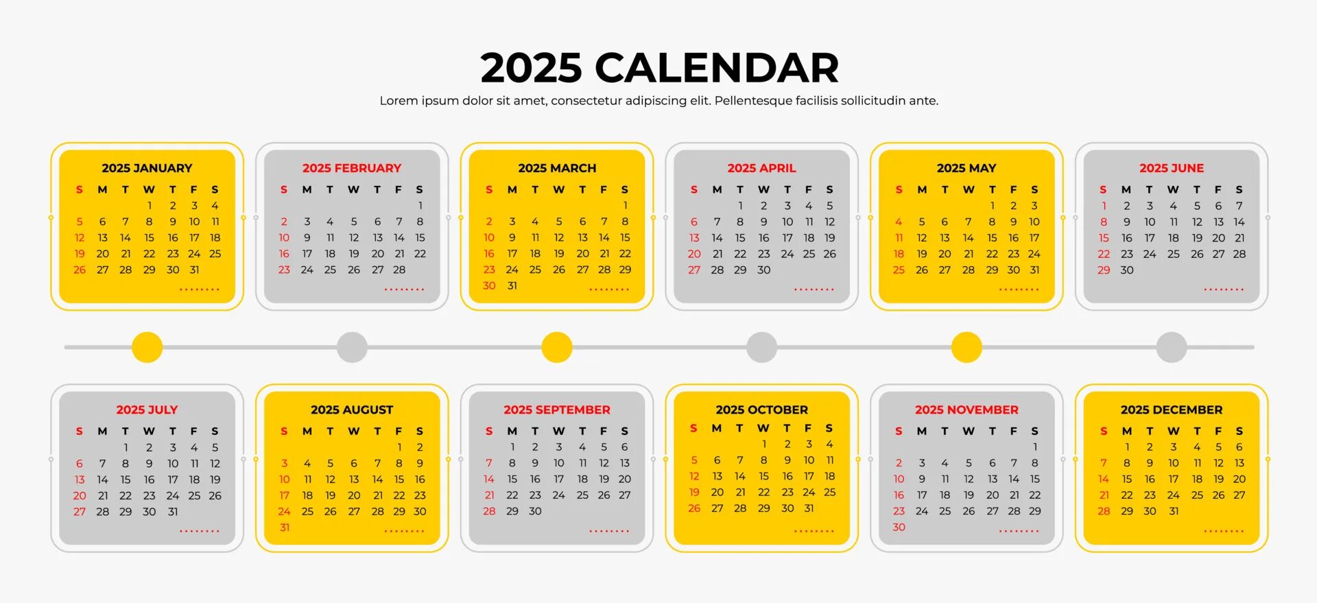 Прлиз производственный 2025 календарь 2025 Calendar Template 23899766 Vector Art at Vecteezy