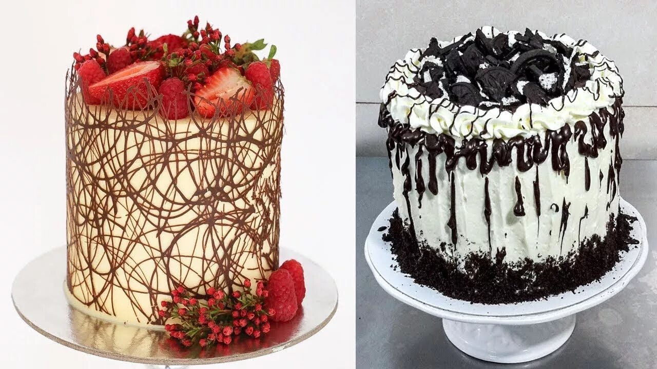 Про декор тортов Amazing Cakes Decorating Compilation - The Most Cake Decorating Videos In The Wo