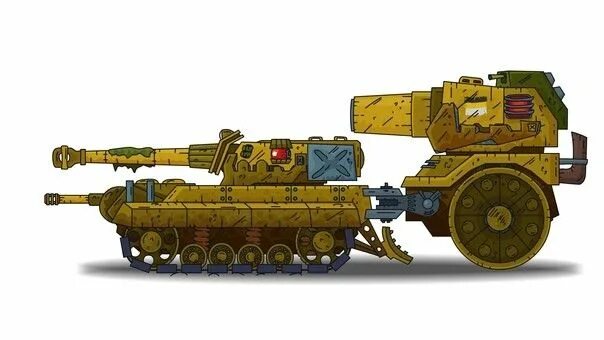 Про танки геранд танки фото Yellow Army Tank on White Background