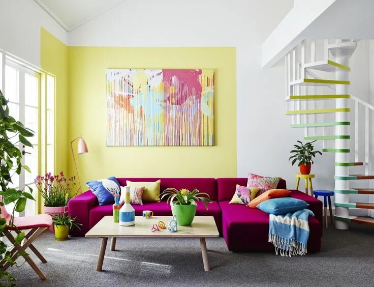 Про цвет в интерьере Colour Gallery House paint interior, Decor, Yellow paint colors