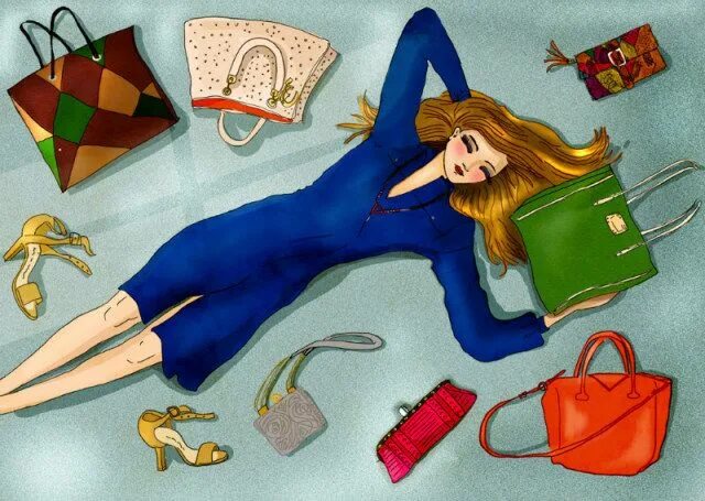 Про женскую сумочку ilustração de moda Fashion illustration, Illustration, Fashion