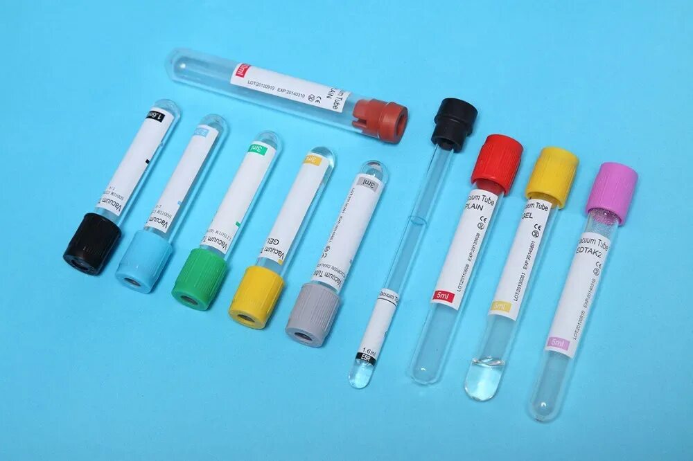 Пробирки для забора крови фото Ce Approved vacuum PET Blood collection tube 7ml plastic tube EDTA K3 - Online S