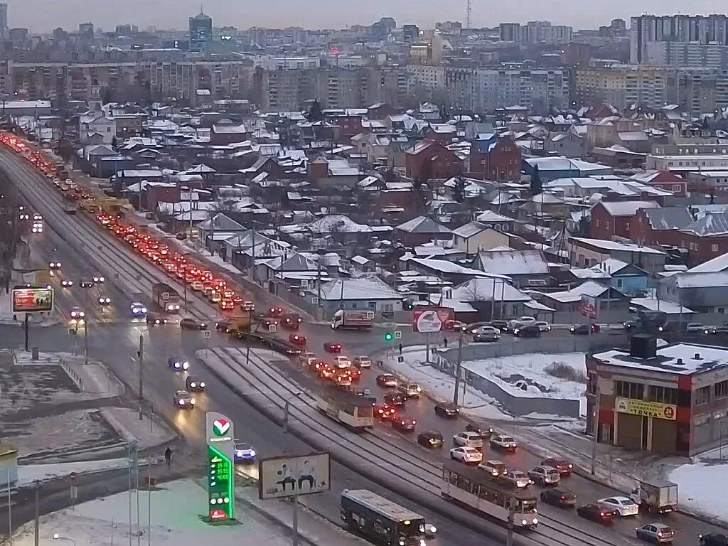 Пробки в челябинске фото Почему в челябинске пробки