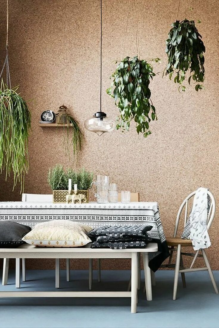 Пробковая стена в интерьере 8 Unique Ways to Decorate With Cork Unique home decor, Home decor trends, Kitche