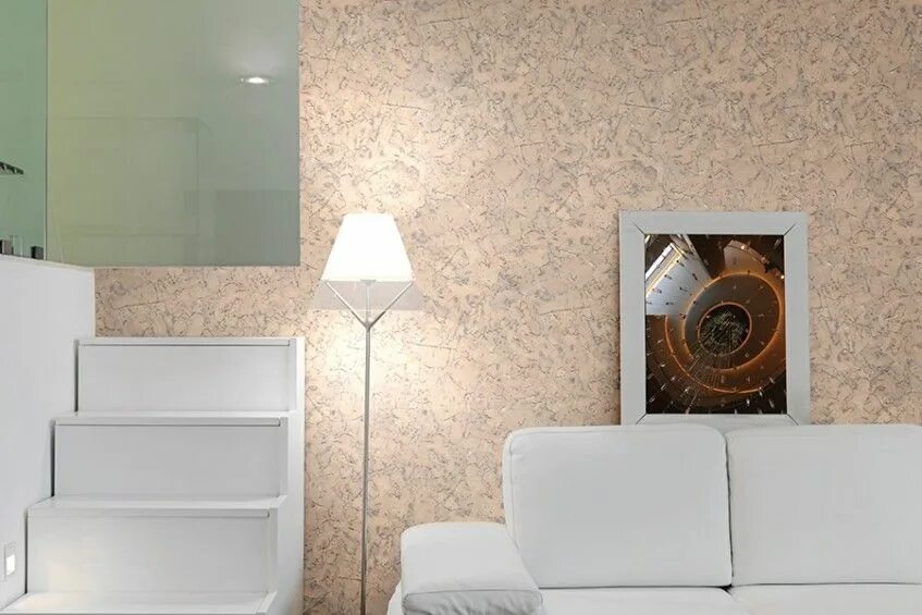 Пробковые панели для стен в интерьере Пробковые панели для стен Corkstyle Wall Design Monte Silver купить в Москве