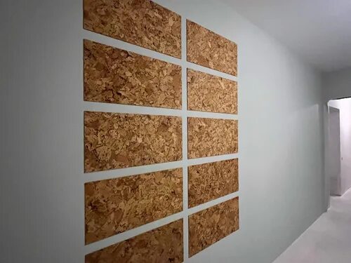 Пробковая стеновая панель Corkstyle Wall Design Monte Brown 600 × 300 × 3 купить