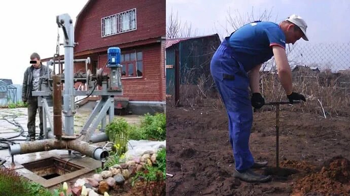 Пробурить скважину своими руками на даче Как сделать проект водоснабжения и канализации частного дома от центрального вод