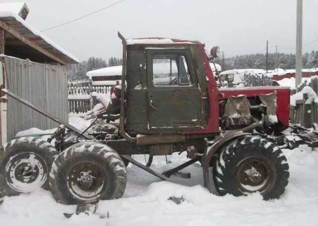 Продам самодельный трактор омская обл Самодельный трактор в Новой Ляле - Цена, Фото