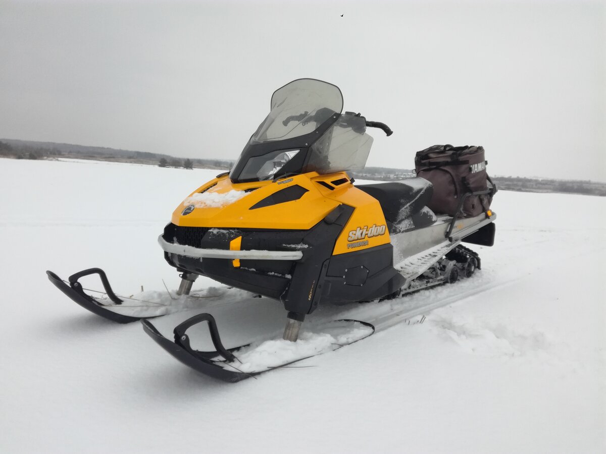 Продам в минске снегоход цена фото Купить б/у BRP Ski-Doo Tundra 550 карбюратор в Брянске: жёлтый 2010 года на Авто