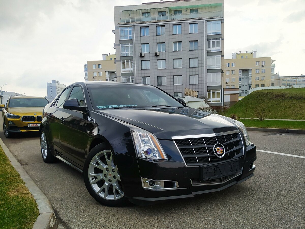 Продажа авто минск с фото Купить б/у Cadillac CTS II 3.6 AT (322 л.с.) бензин автомат в Минске: чёрный Кад