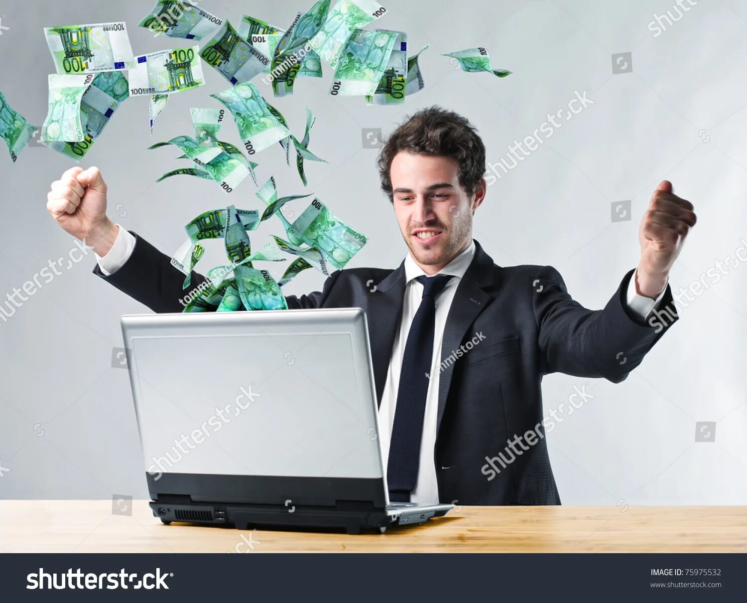 Продажа фото в интернете за деньги сразу 48,540 Happy Money Laptop Images, Stock Photos & Vectors Shutterstock