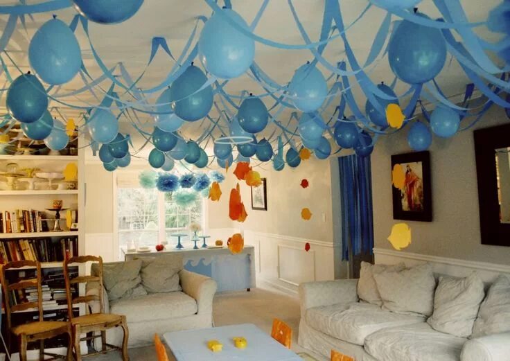 Продажа квартиры оформление на ребенка Pin by Sandra Terry on CEILING DECO Welcome home parties, Birthday party at home