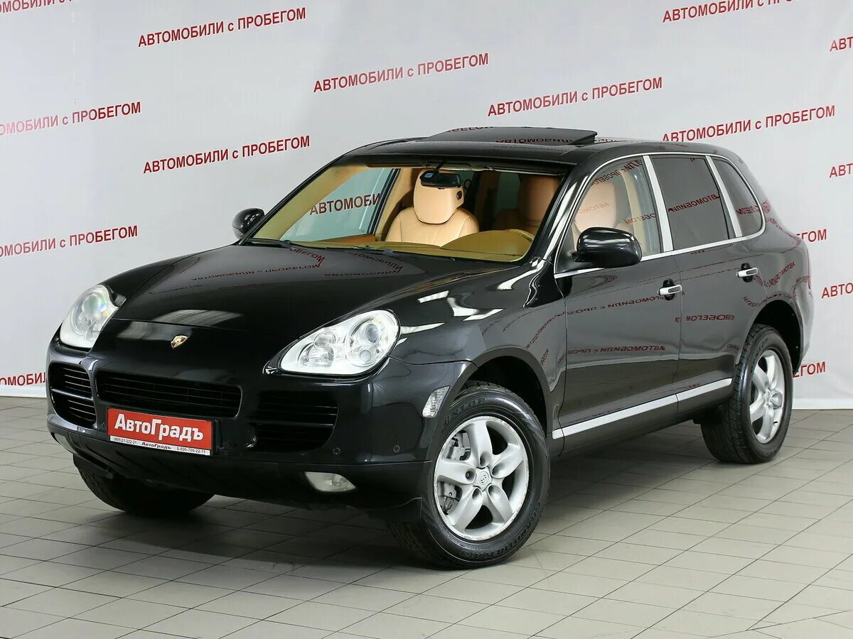 Продажа с фото авто с пробегом Купить б/у Porsche Cayenne I (955) S 4.5 AT (340 л.с.) 4WD бензин автомат в Моск