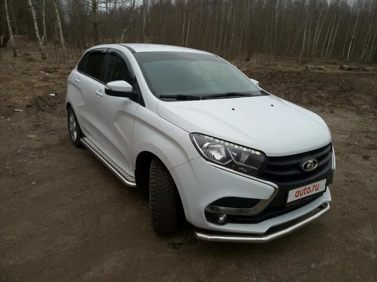 Продажа тюнинг на лада х рей Купить б/у Lada (ВАЗ) XRAY I 1.6 MT (106 л.с.) бензин механика в Москве: белый Л