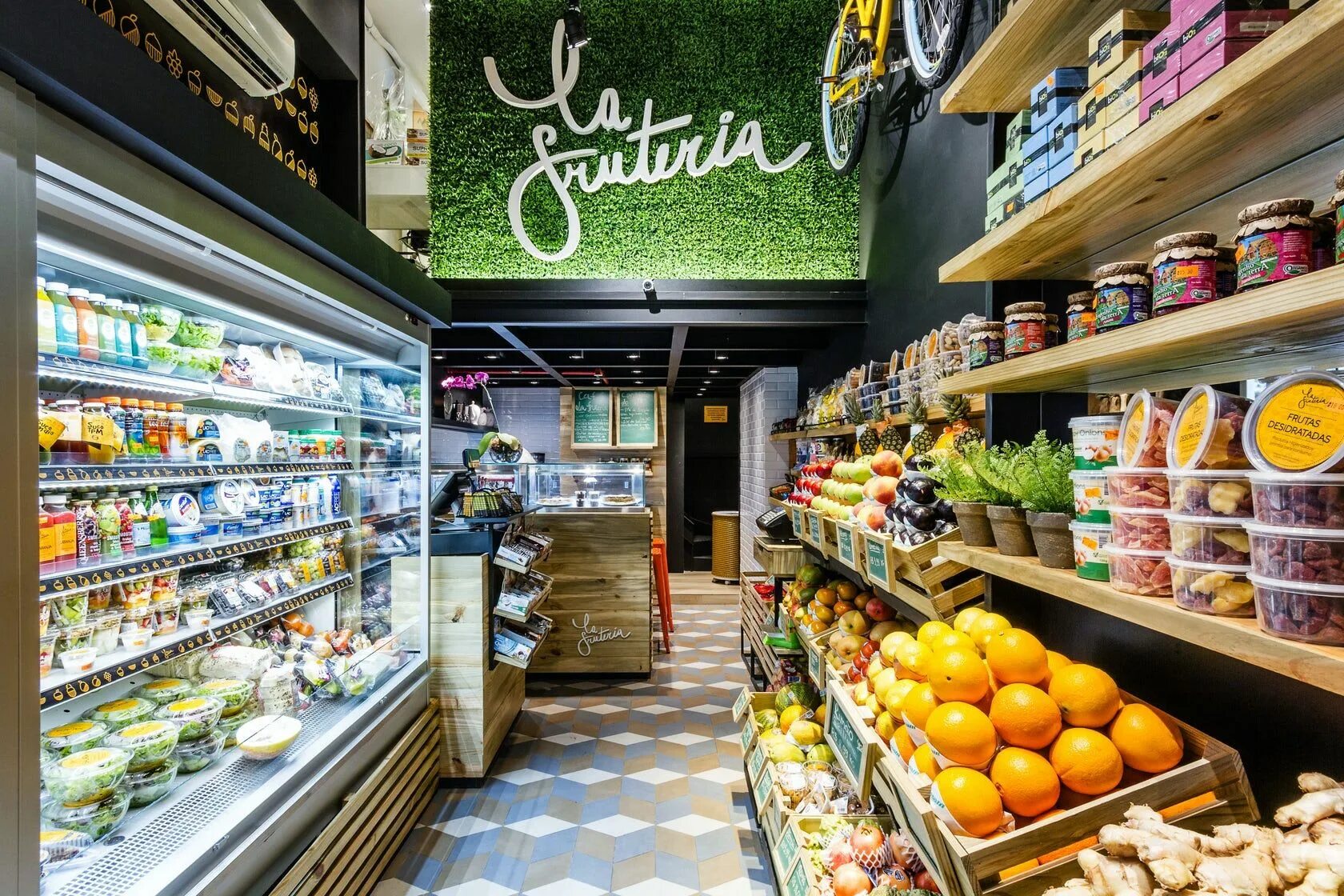 Продуктовый магазин фото Idea 1189207: La Fruteria, Boutique de Frutas Ipanema by SCH. Arquitetura + Desi