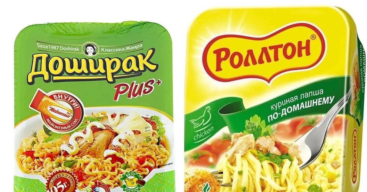 Продукты быстрого приготовления фото Лапша "Роллтон" под угрозой исчезновения: ингредиенты попали под санкции Финтолк