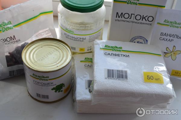 Продукты каждый день фото Отзыв о Продукты "Каждый день" Каждый день используем "Каждый день"