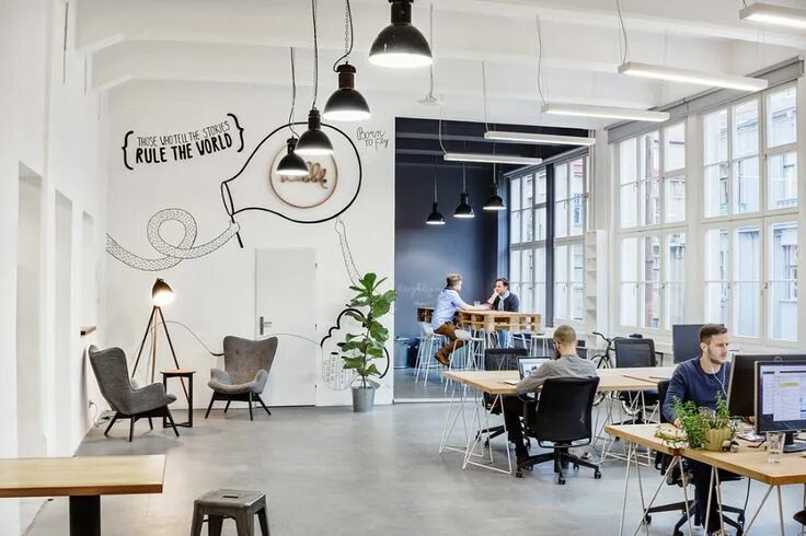 Продвижение дизайн интерьера A Tour of Bubble’s Cool New Office - Officelovin' Office interior design, Office