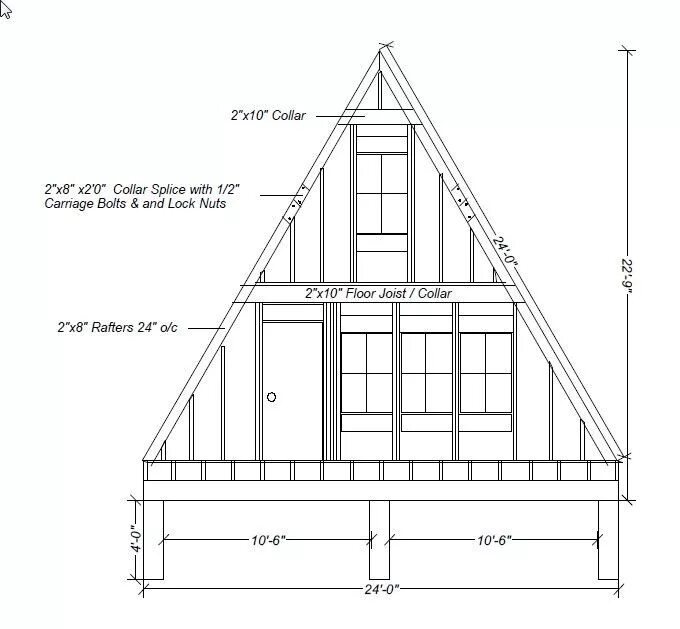 Проект а фрейм дома с чертежами A frame house plans, A frame house, A frame cabin