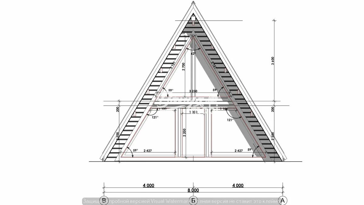 Проект а фрейм дома с чертежами Каркасная баня в стиле A-frame, которую я бы построил сейчас Блог самостройщика 