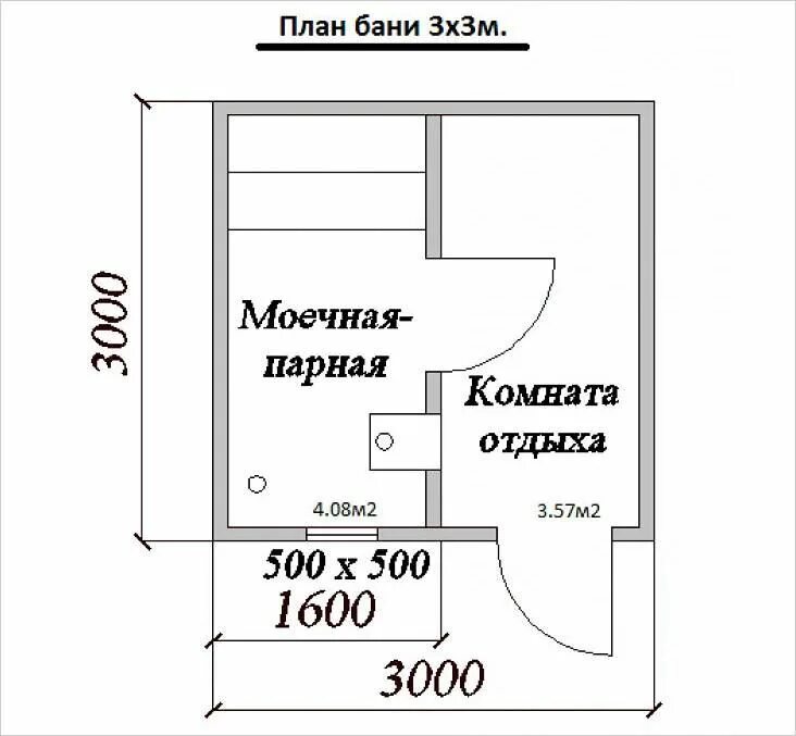 Проект бани 3х4 чертежи Баня на даче своими руками - фото, схемы, чертежи, видео Floor plans, Diagram, V