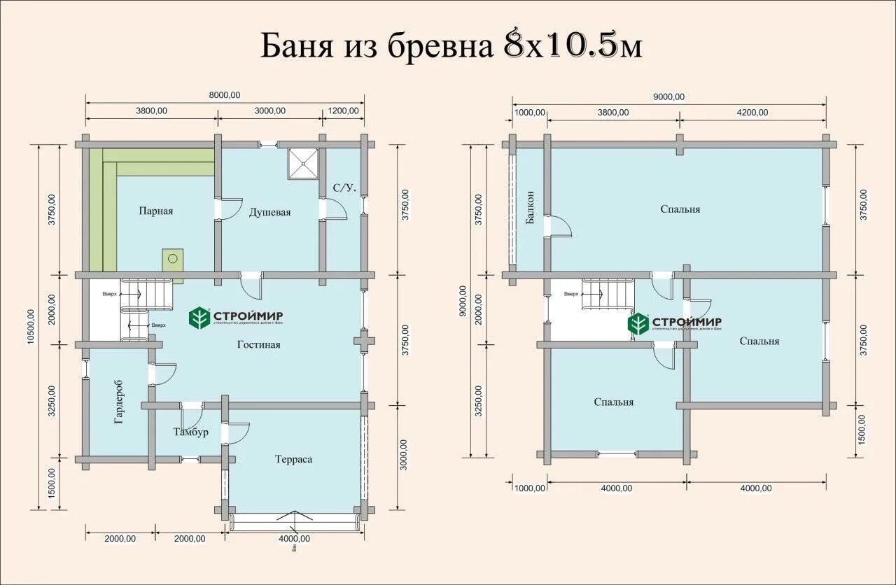 Проект бани 8 8 фото Баня 8х10 из оцилиндрованного бревна, проект, цена, планировка