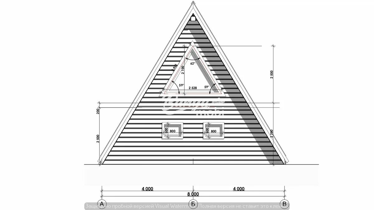 Проект баня a frame бесплатно с чертежами Каркасная баня в стиле A-frame, которую я бы построил сейчас Блог самостройщика 