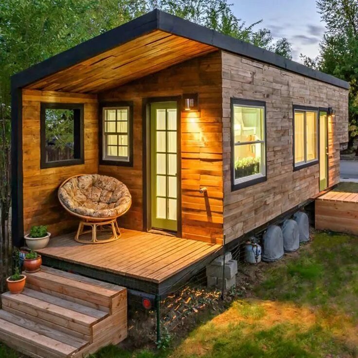 Проект дачи варианты 39 Charming Tiny Homes That We’d Love to Own Tiny house swoon, Tiny house ideas 